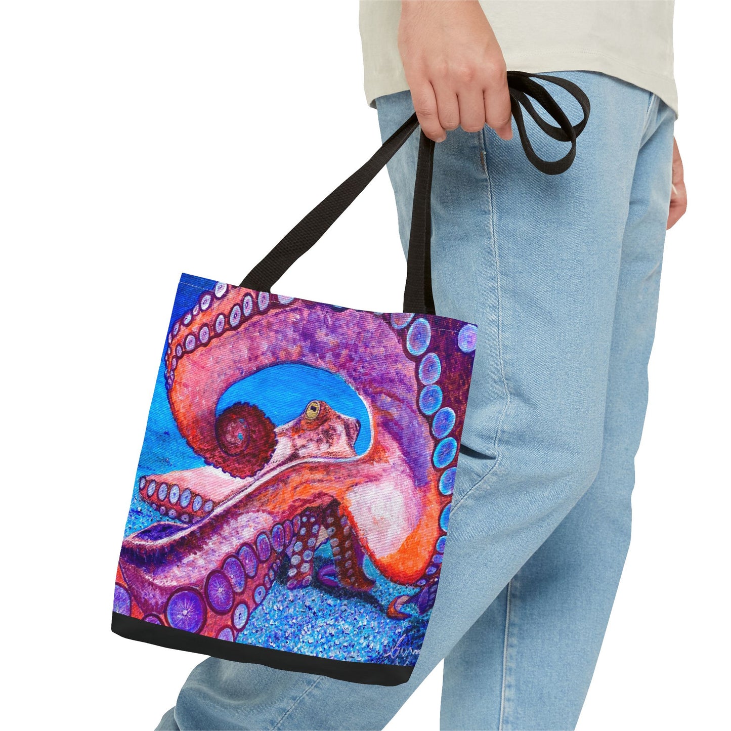 Pink He'e Tote Bag