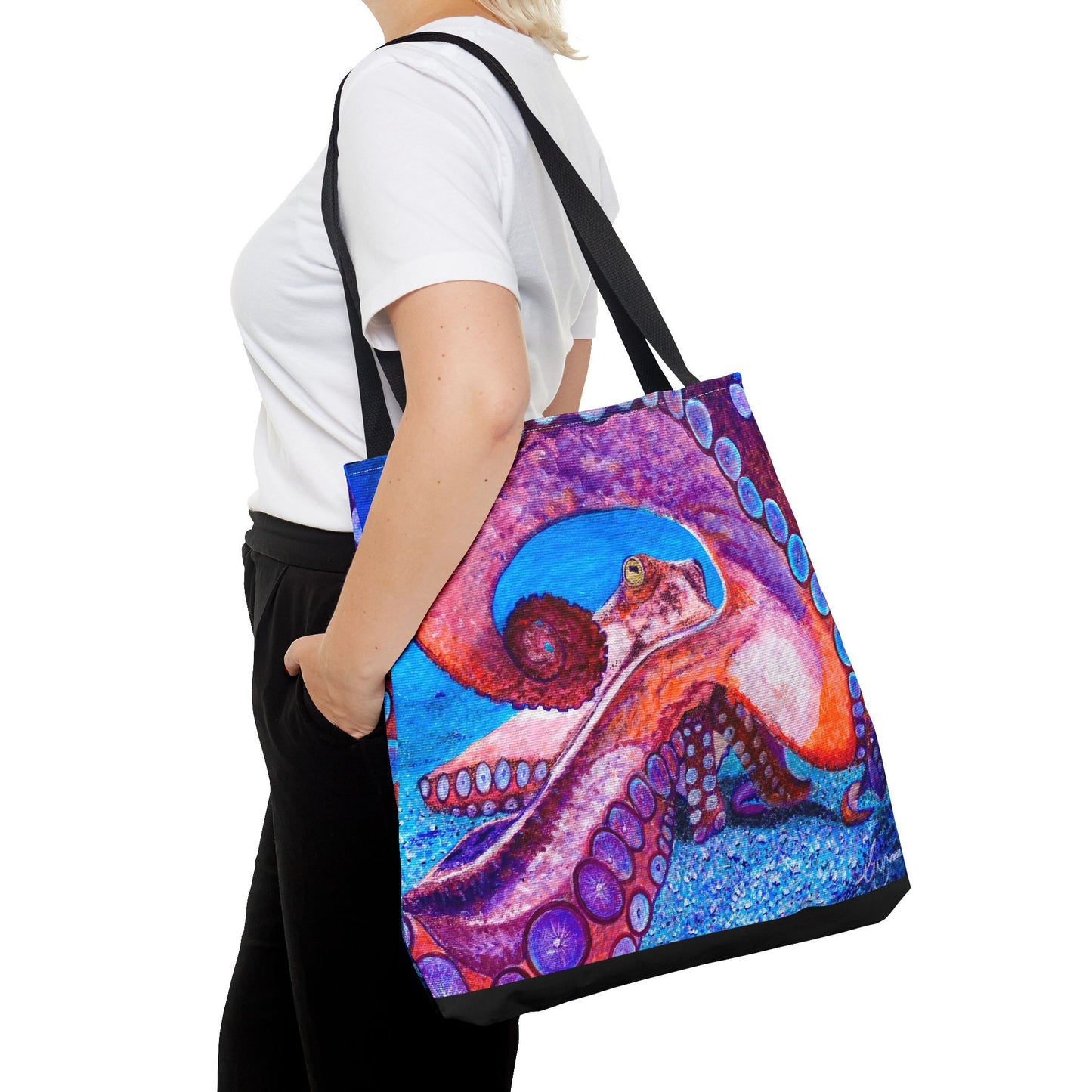 Pink He'e Tote Bag