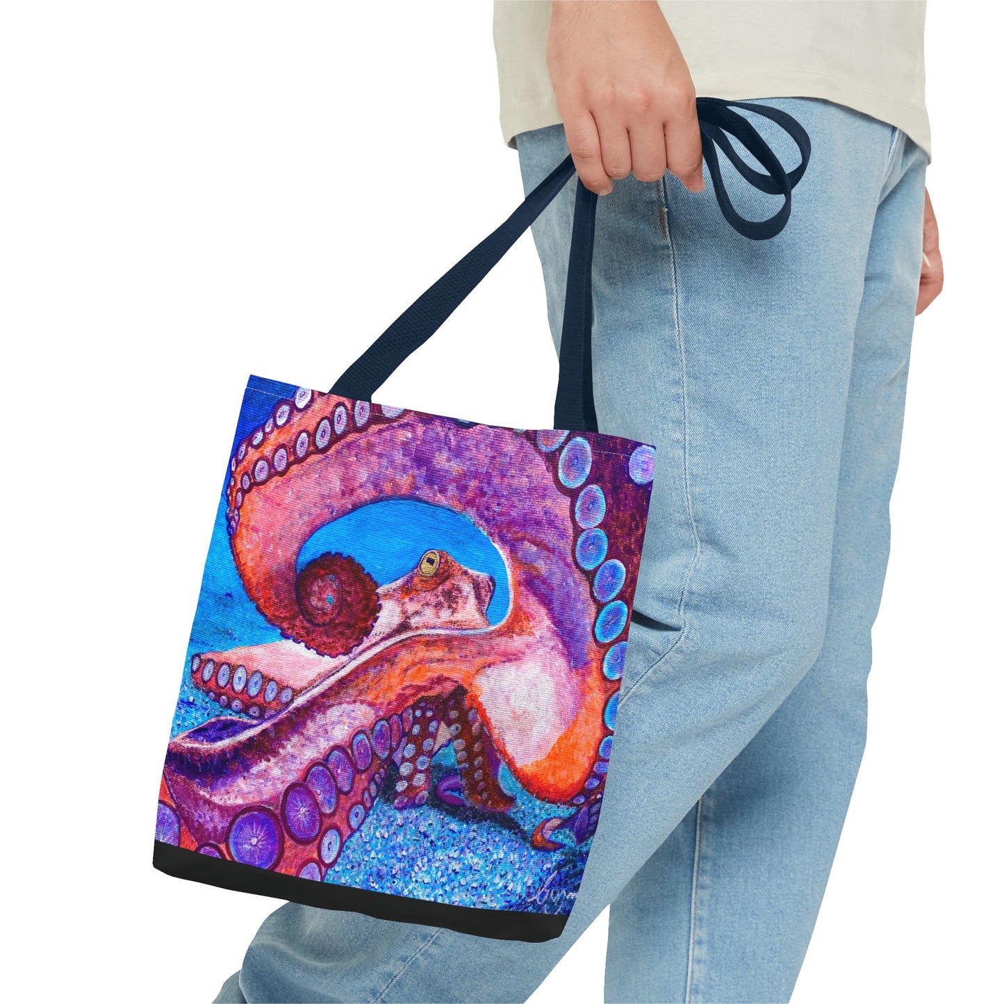 Pink He'e Tote Bag