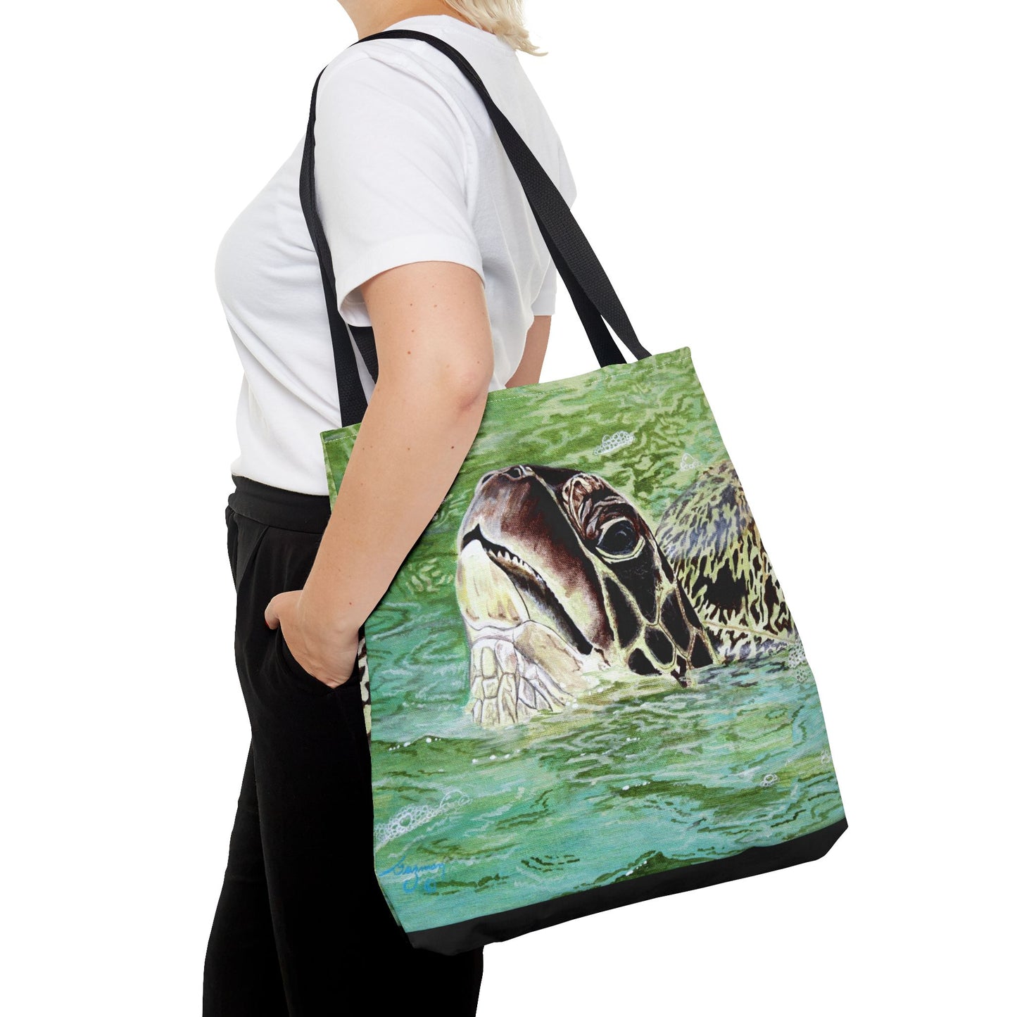 Honu Feeding Tote Bag