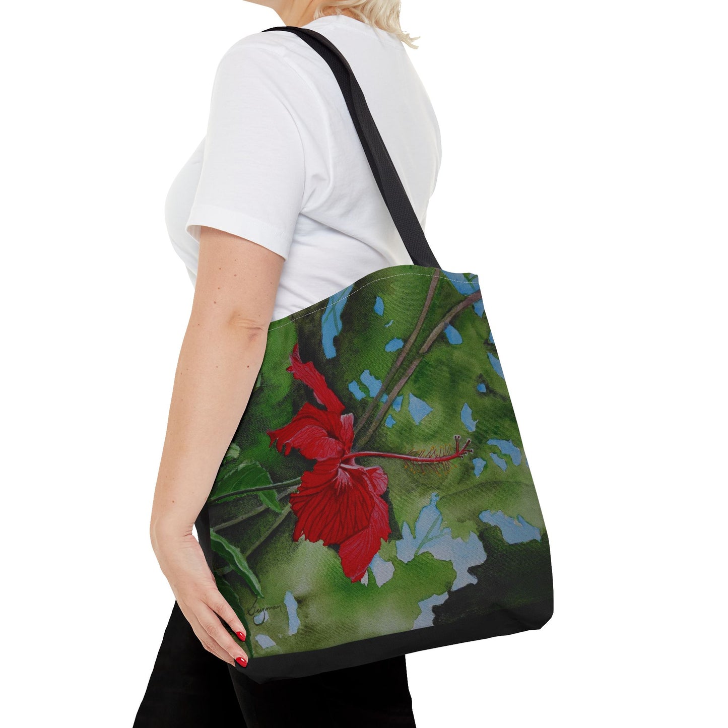 Morning Hibiscus Tote Bag