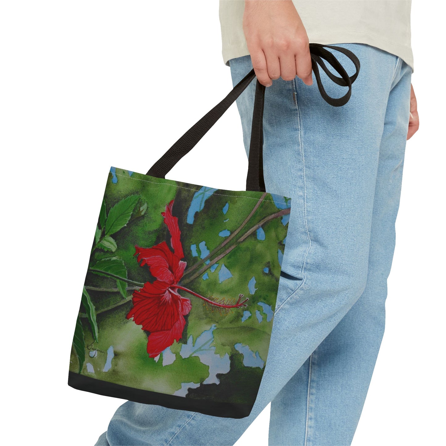 Morning Hibiscus Tote Bag