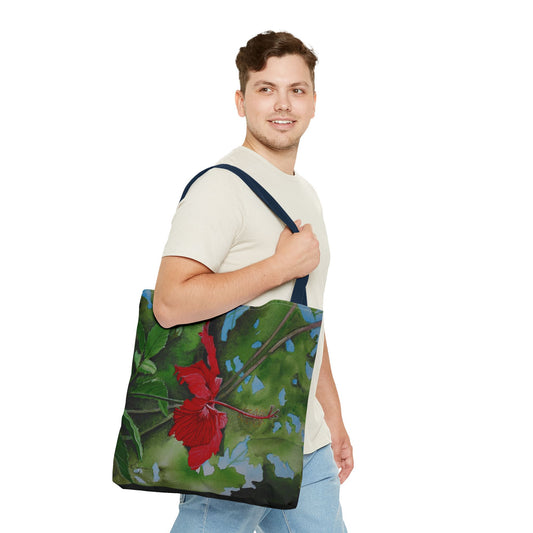 Morning Hibiscus Tote Bag