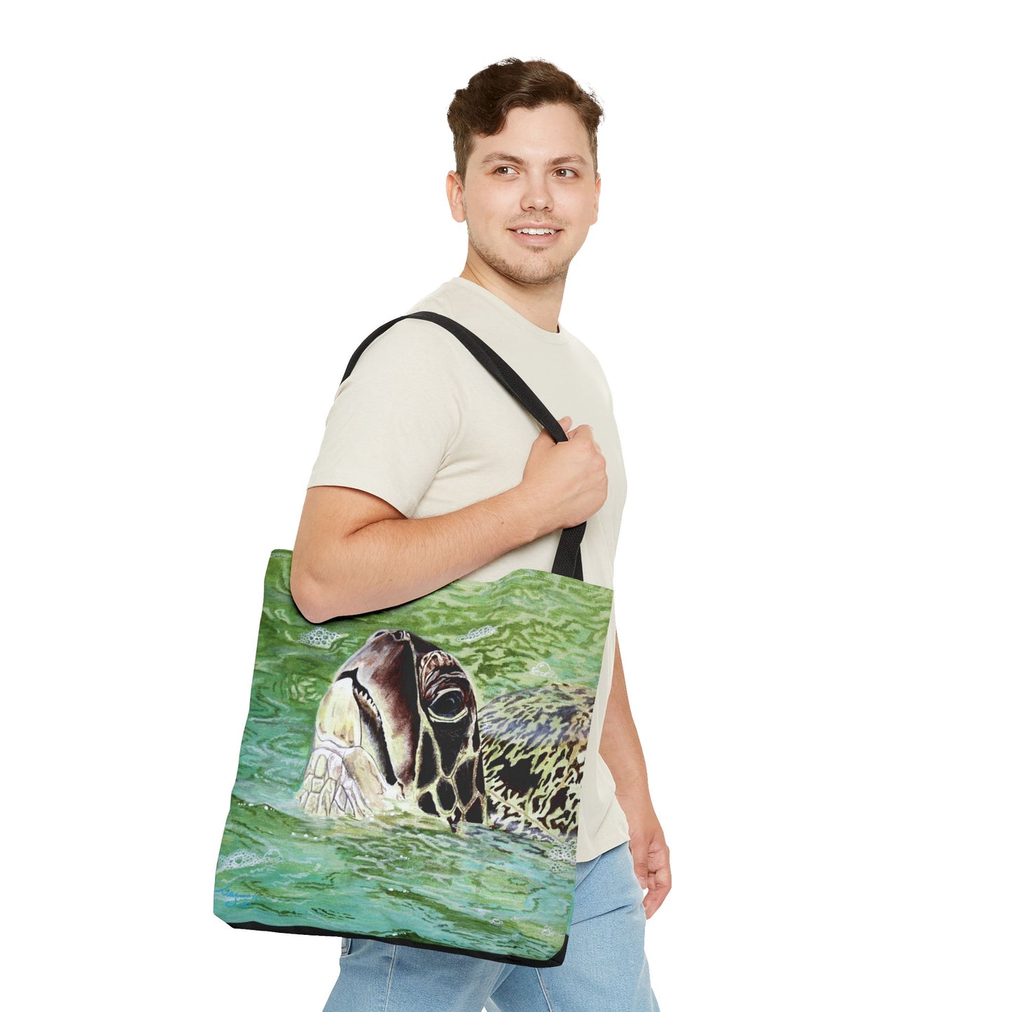 Honu Feeding Tote Bag