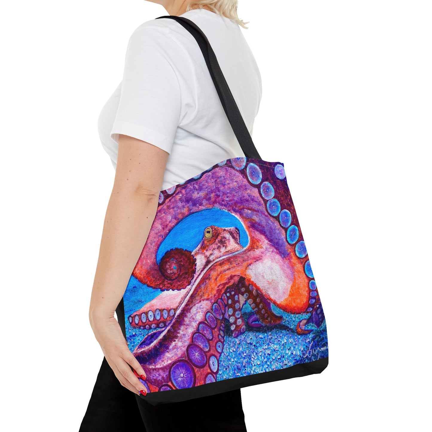 Pink He'e Tote Bag