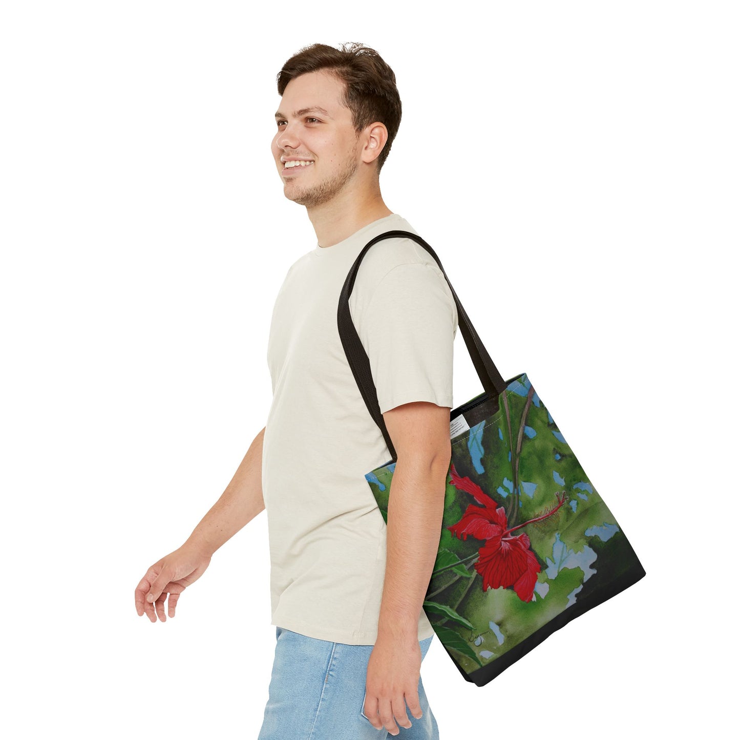Morning Hibiscus Tote Bag
