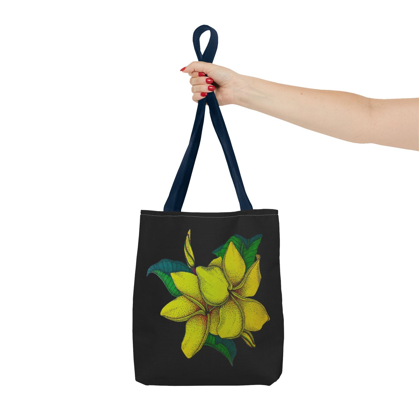 Yellow Plumeria Tote Bag