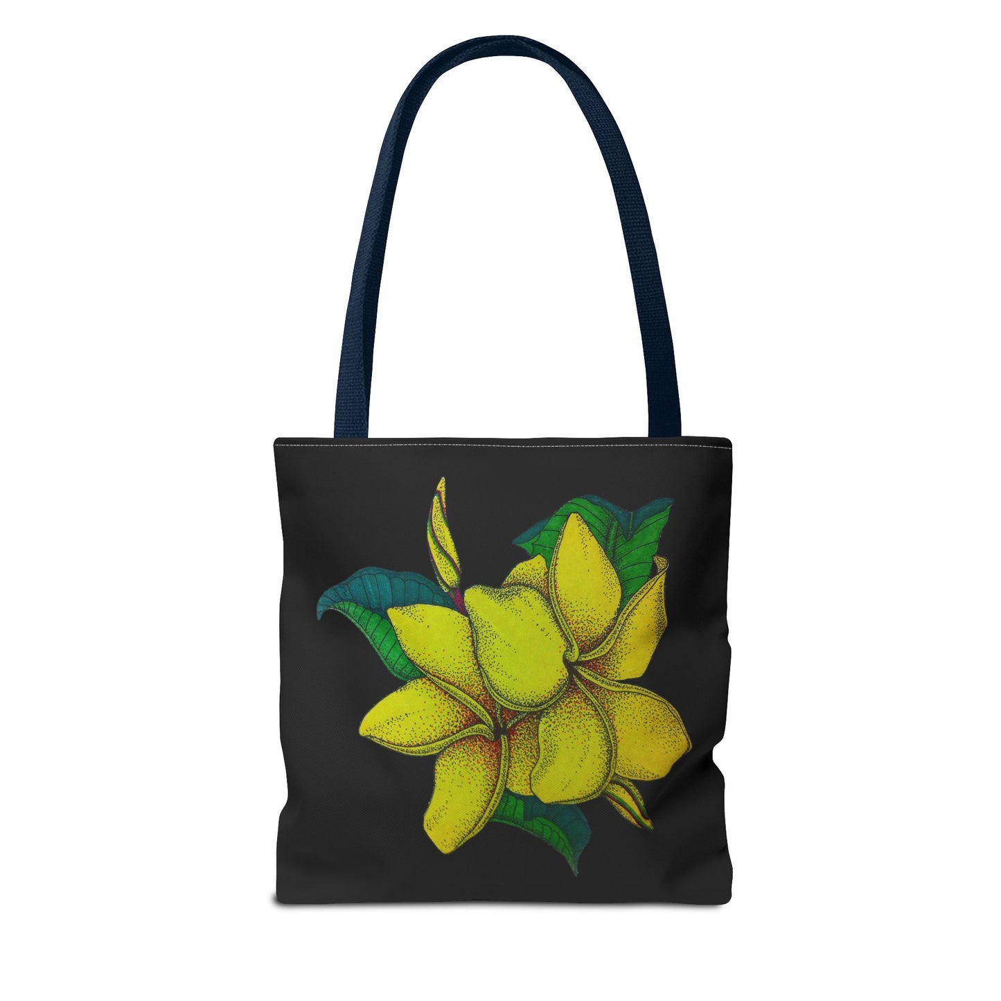 Yellow Plumeria Tote Bag