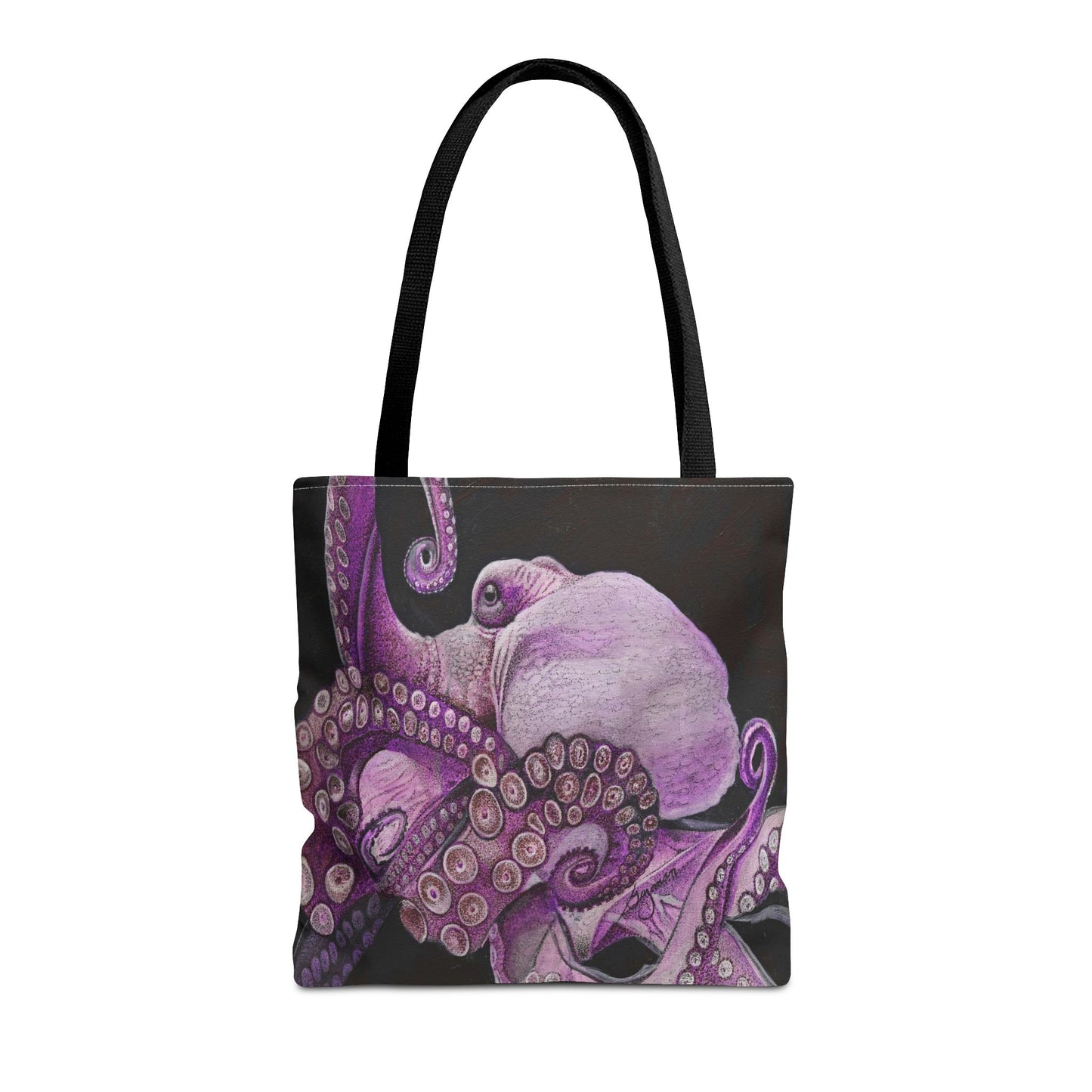 Purple He'e Tote Bag