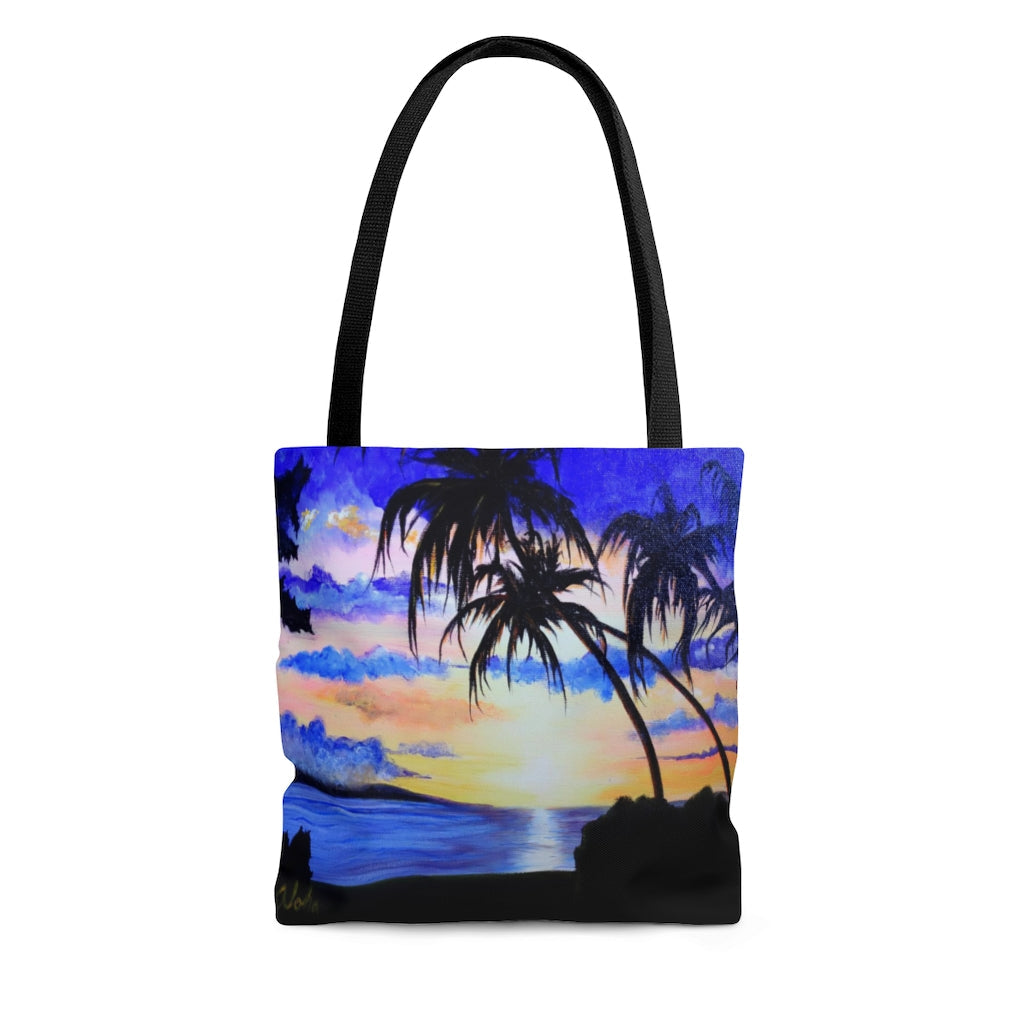 Maui Sunset Tote Bag Small Bags