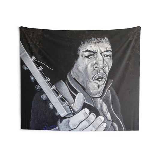 Jimi Hendrix Wall Tapestry 80 × 68 Home Decor