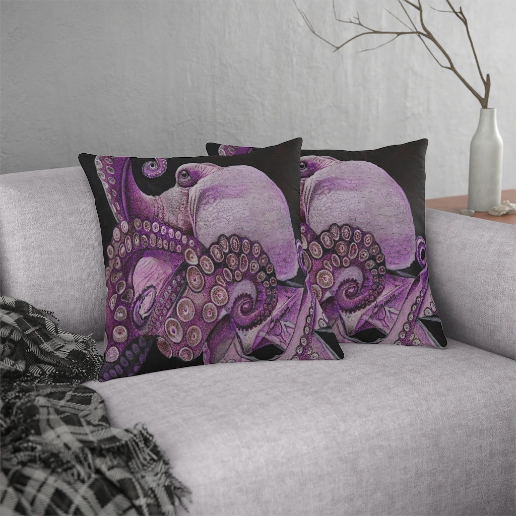 Purple Hee Waterproof Pillow Home Decor