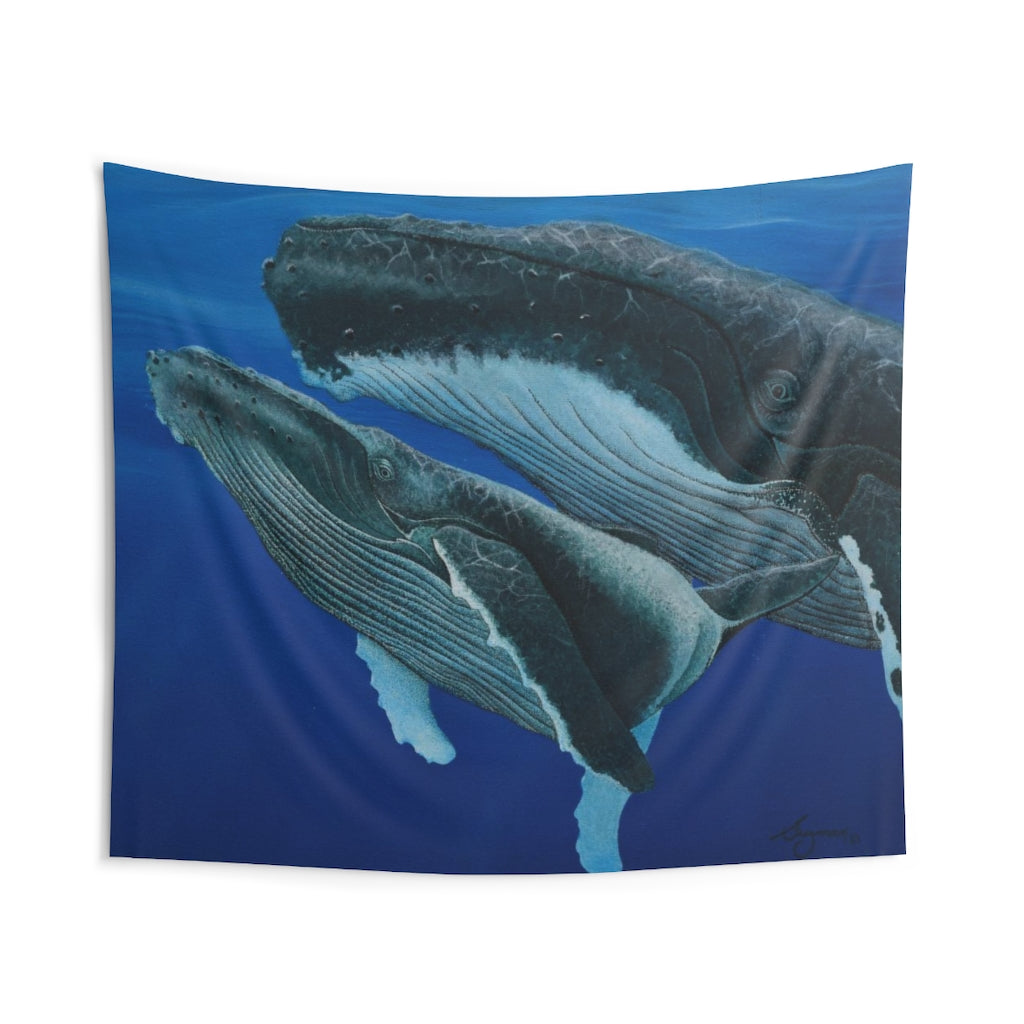 First Breath Wall Tapestry 104 × 88 Home Decor