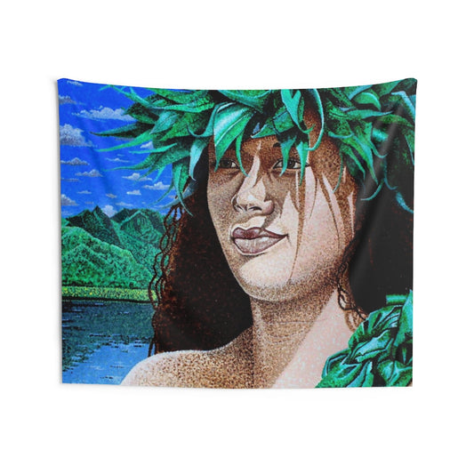 Aloha Hula Wall Tapestry 80 × 68 Home Decor