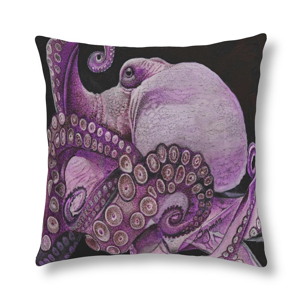 Purple Hee Waterproof Pillow Home Decor