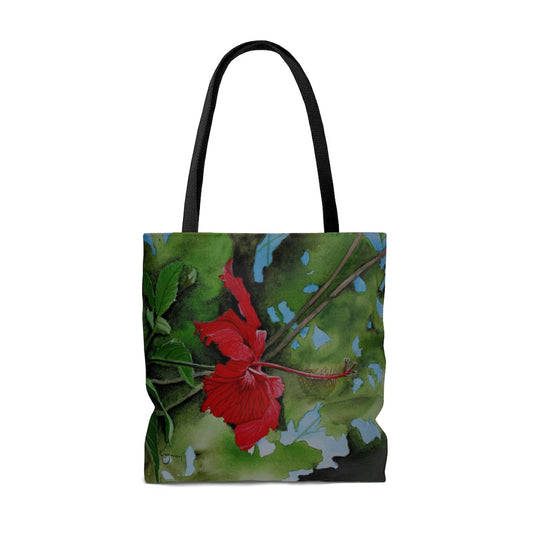 Morning Hibiscus Tote Bag Bags
