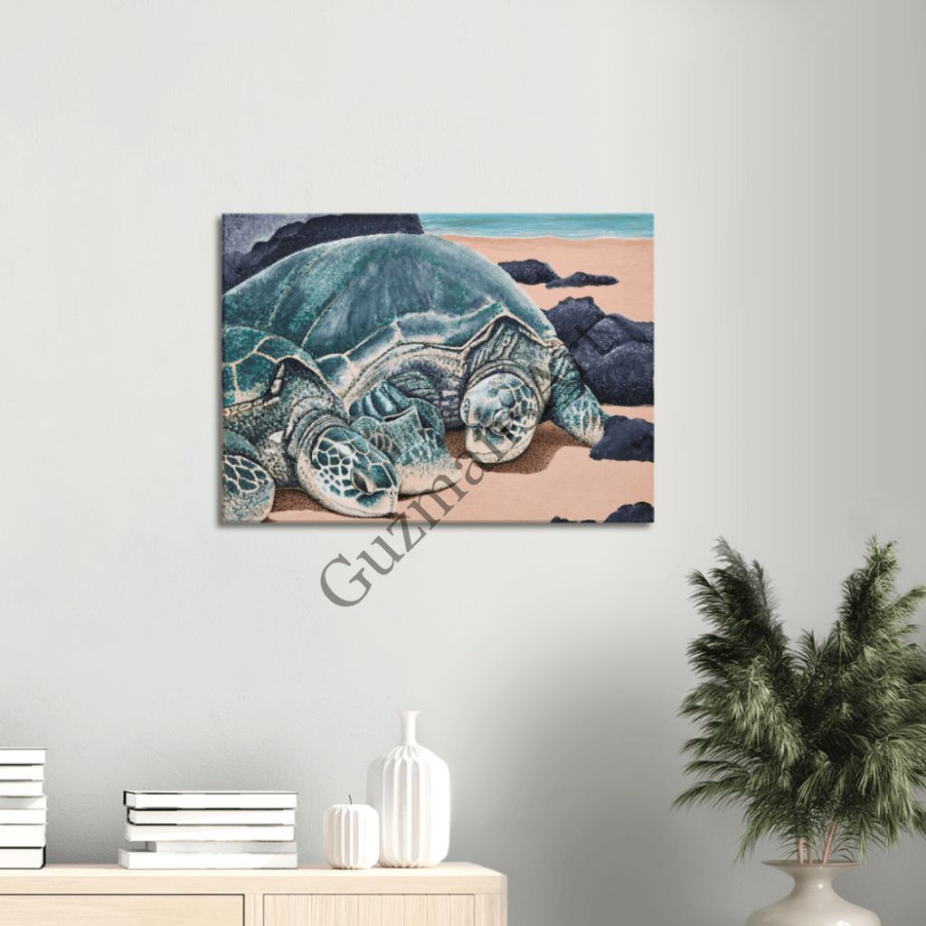 Companion 3 Canvas Print 50X70 Cm / 20X28 - Horizontal Material