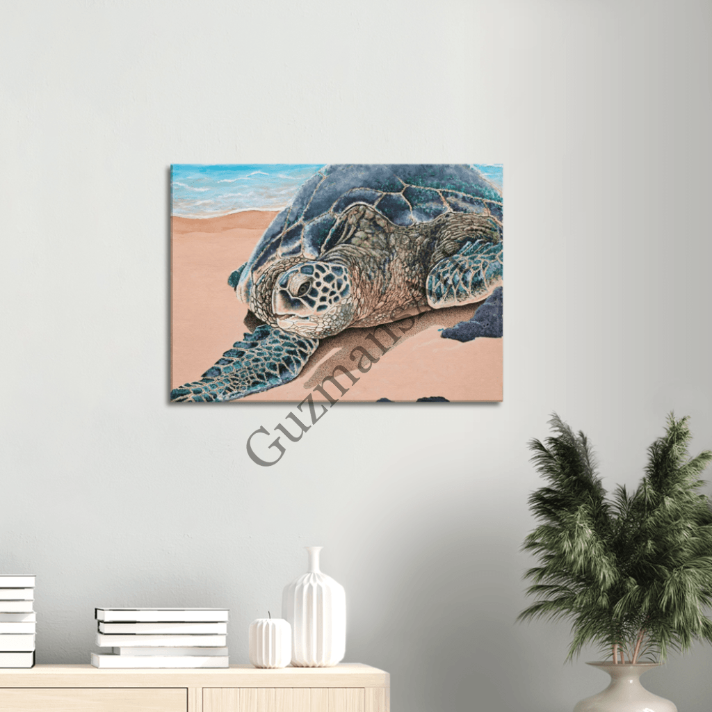 Companion Canvas Print 50X70 Cm / 20X28 - Horizontal Material