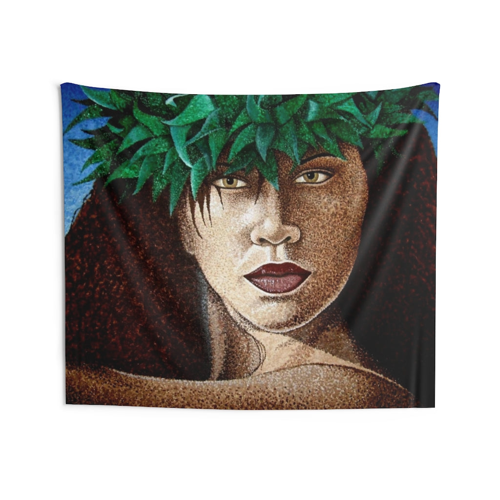 Taro Dancer Wall Tapestry 80 × 68 Home Decor