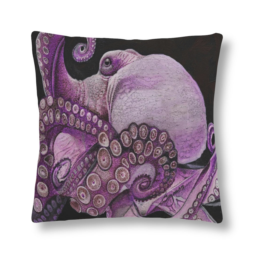 Purple Hee Waterproof Pillow Home Decor