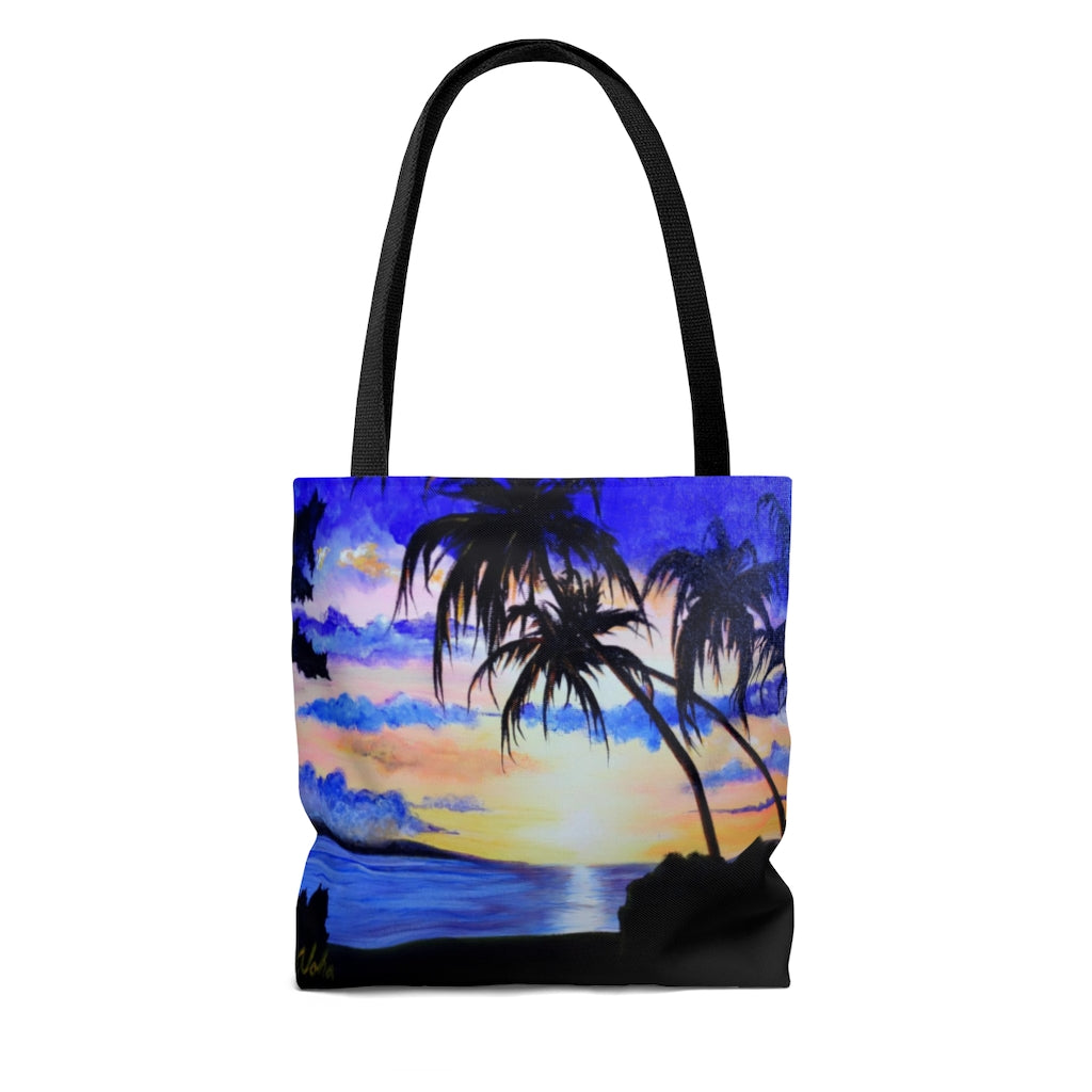 Maui Sunset Tote Bag Bags