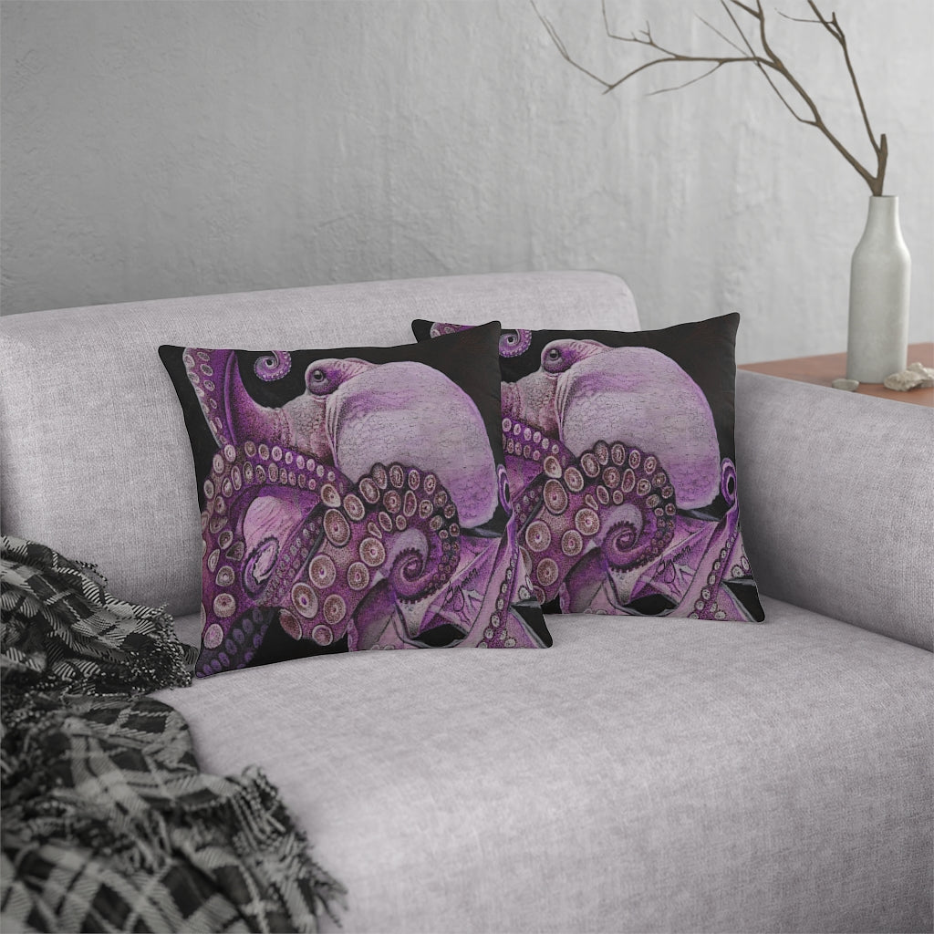 Purple Hee Waterproof Pillow Home Decor