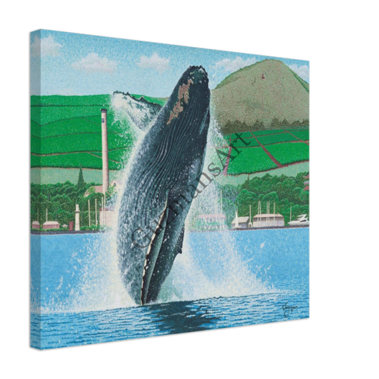 Lahaina Breach Canvas Print 50X60 Cm / 20X24 - Horizontal Material