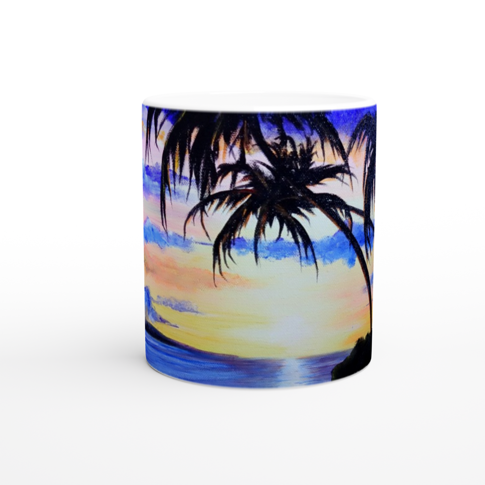 Maui Sunset 11Oz Mug Print Material