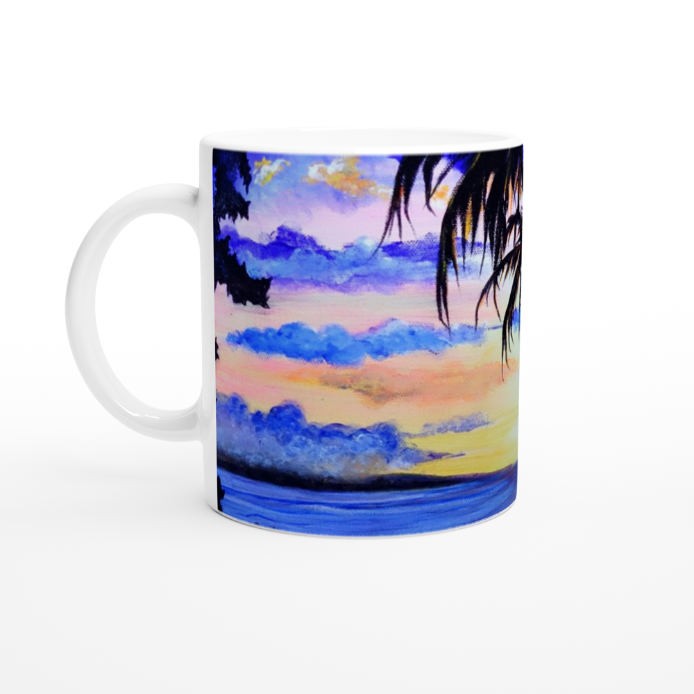 Maui Sunset 11Oz Mug Print Material