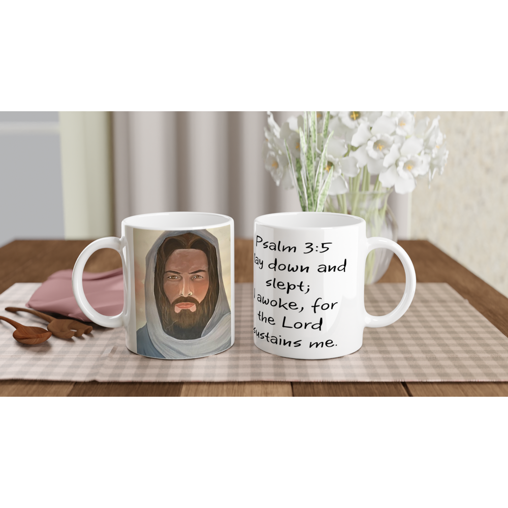 Jesus 11Oz Mug White Ceramic Print Material