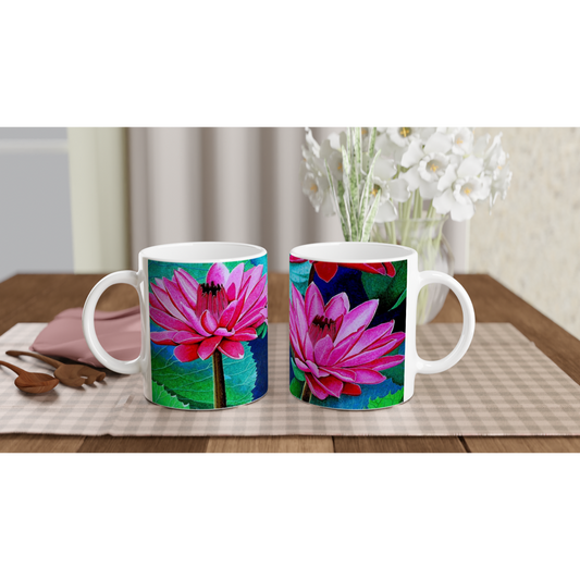 Water Lily 11Oz Mug Print Material